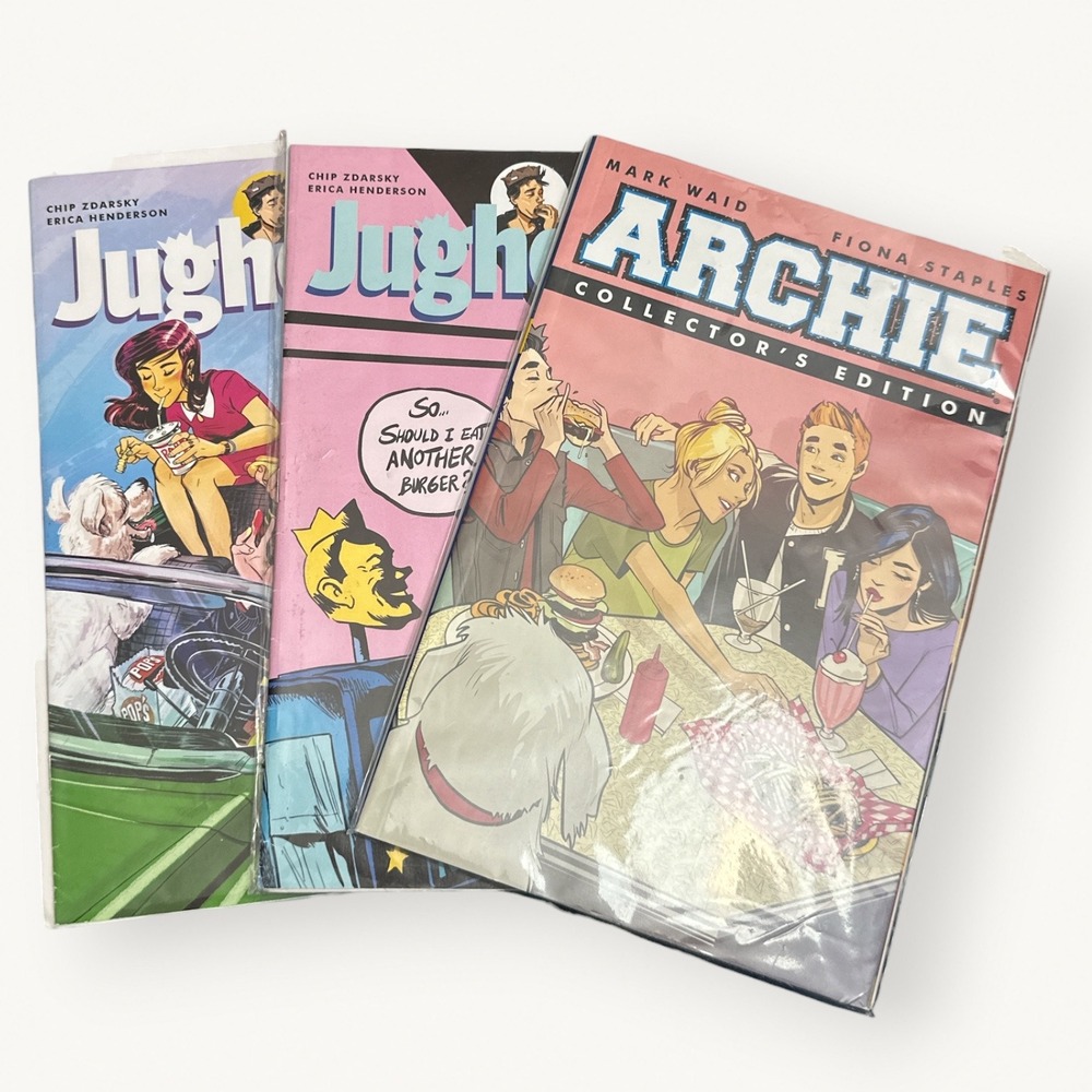Archie Comics Lot Archie Collector Edition 1 & Jughead 2 Variant Covers Bundle